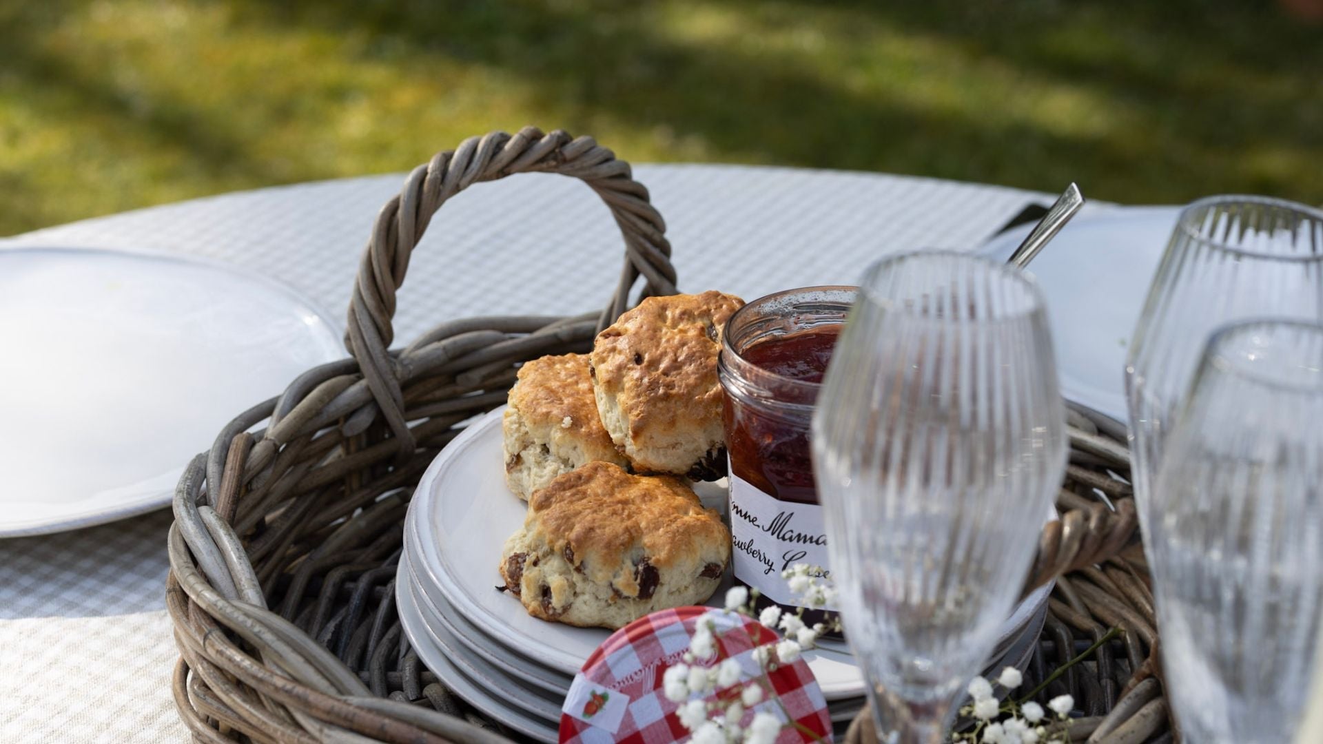 Wimbledon afternoon tea party