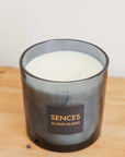 Sences Alang Alang Onyx Candle from above showing wicks.