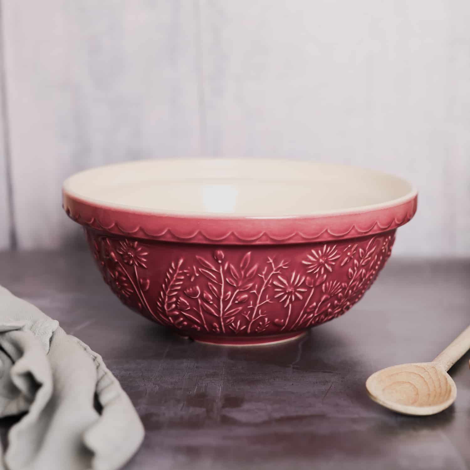 Mason Cash In The Meadow Mixing Bowl Magenta