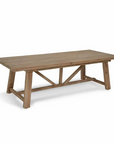 Small pine dining table product image.