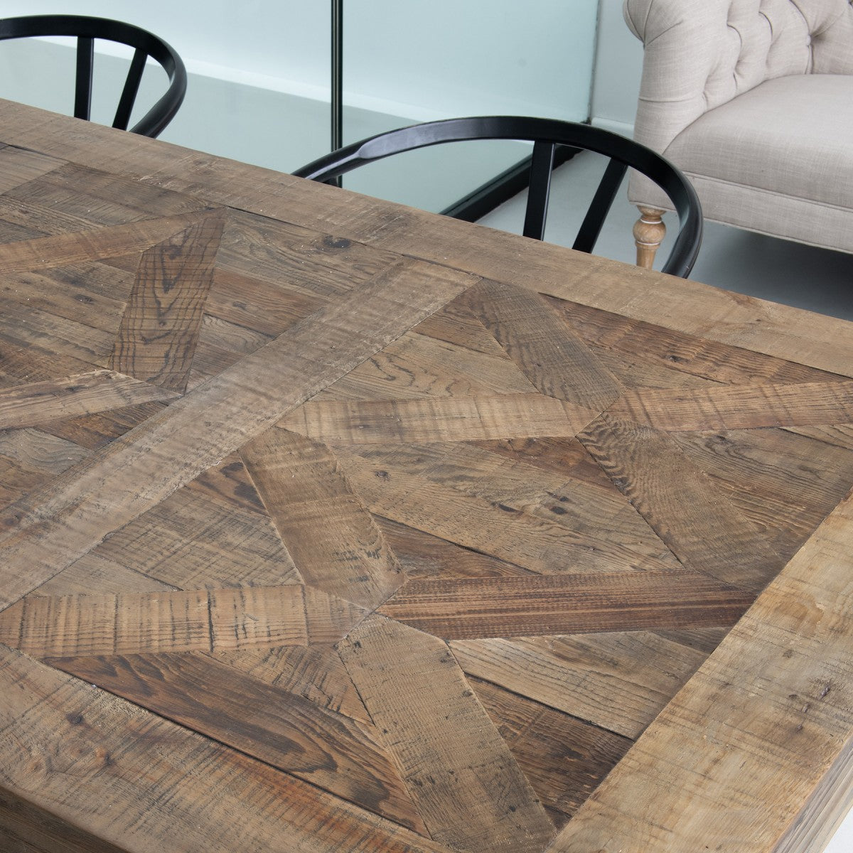 Reclaimed wooden table top sales