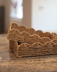 Scallop Edge Tray - Set of 2