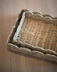 Scallop Edge Tray - Set of 2