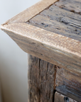 a detailed shot of the reclaimed Wooden Cabinet.