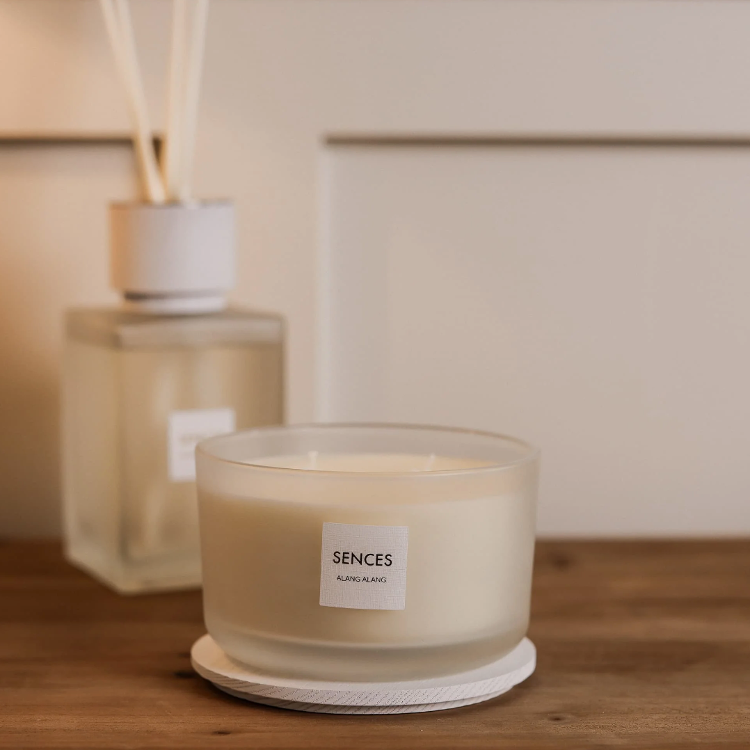 Sences alang alang candle