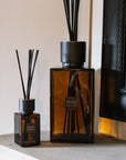 Sences Amber Mini Reed Diffuser with extra large reed diffuser.