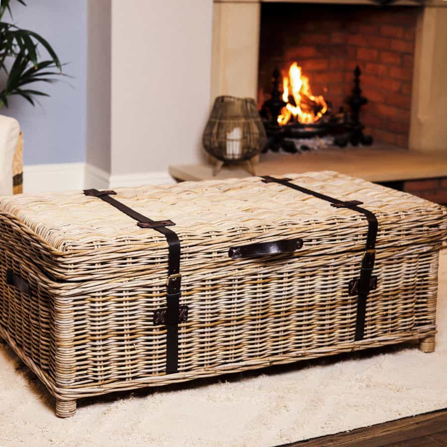 Edward coffee table with storage discount