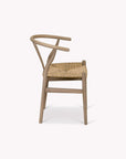 Boone Lime Wash Wishbone Dining Chairs - Set of 2