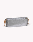 Oval drinks bucket with rope handles on a white background