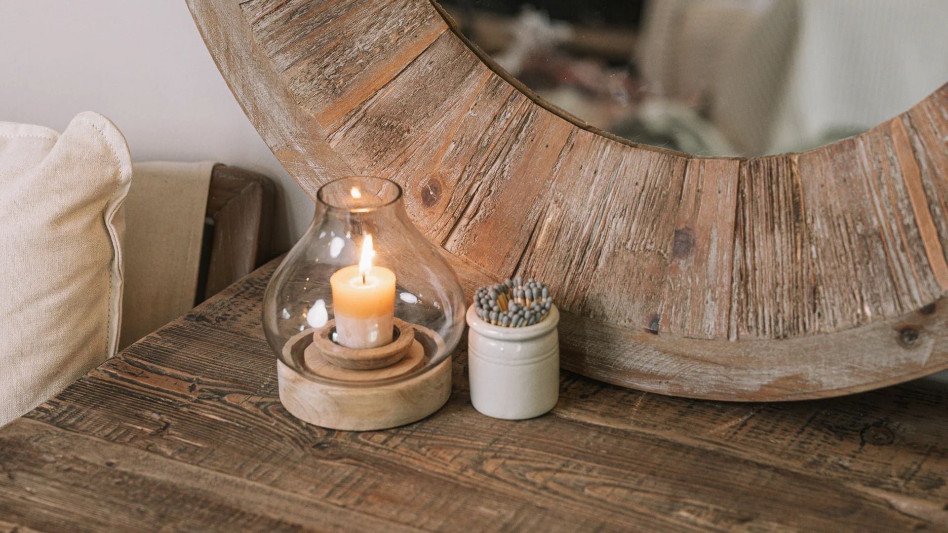 Hallway console table styling