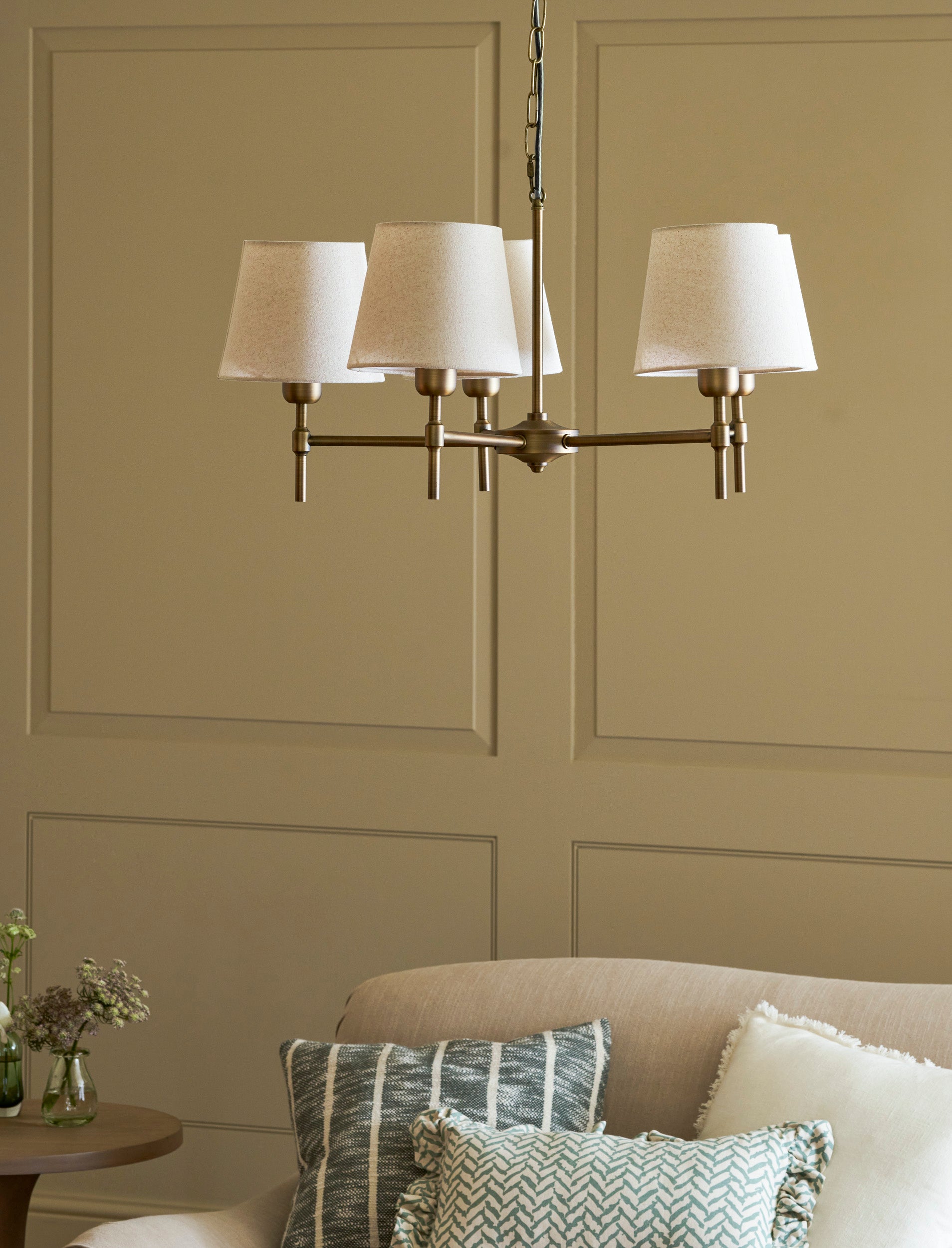 Alva 5 light Ceiling Chandelier - Set of 2