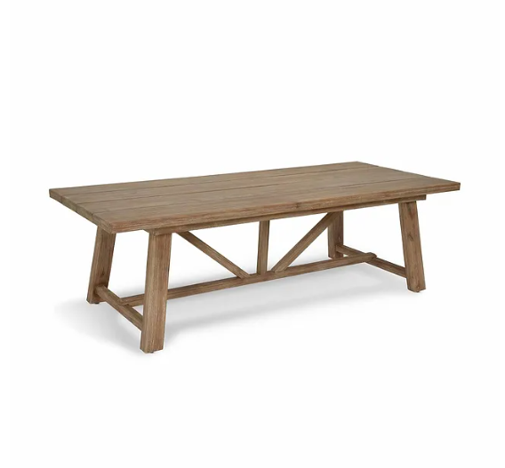 Small pine dining table product image.