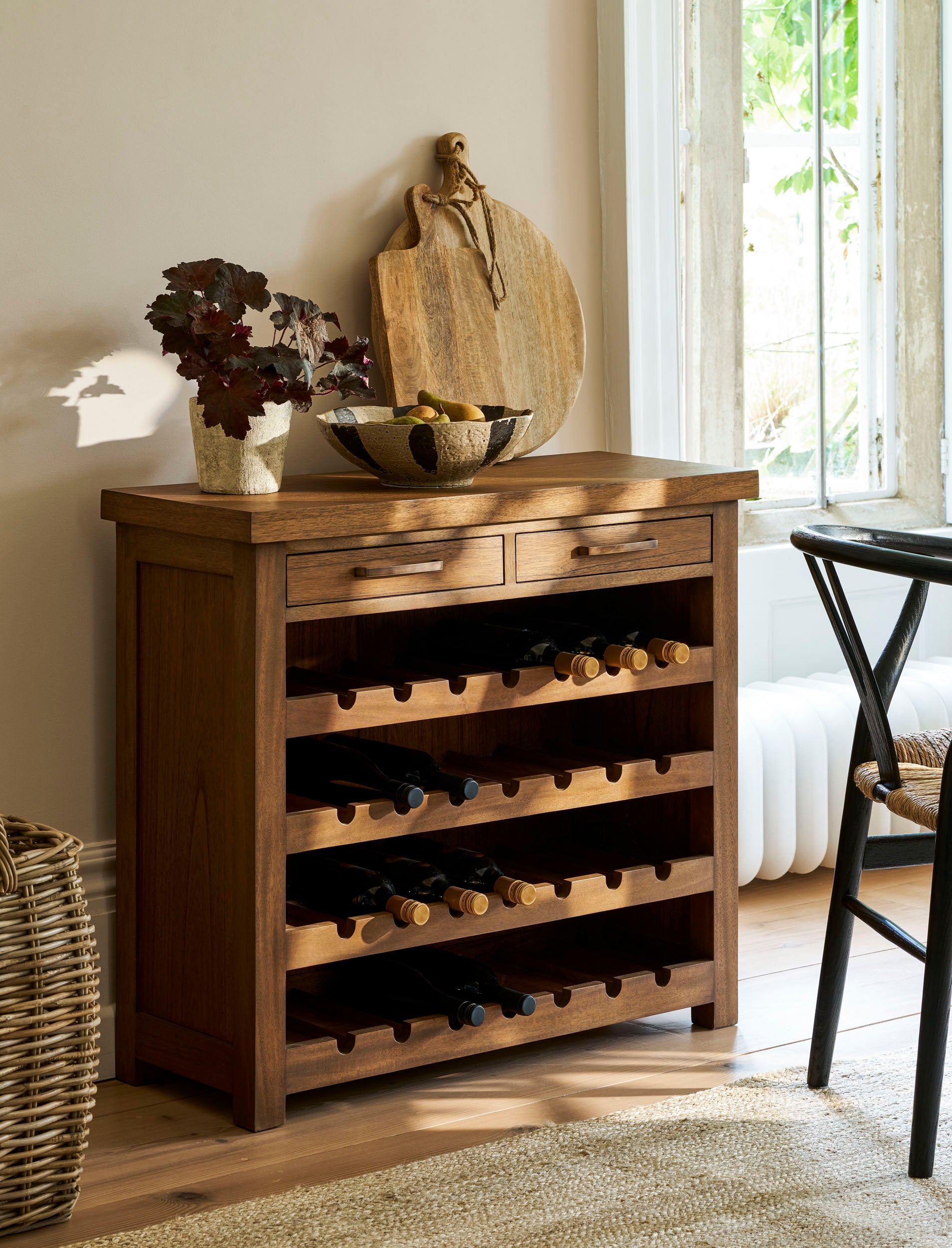 Beaumont Wine Rack Sideboard