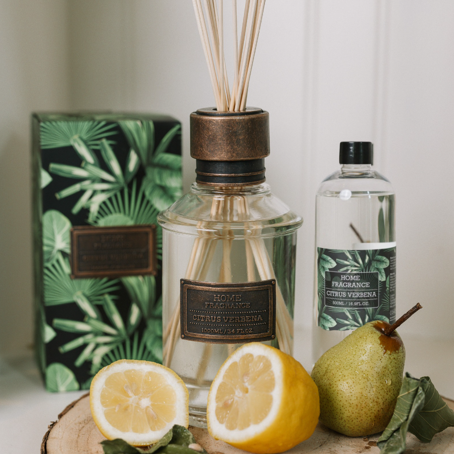 Gift Company Reed Diffusers Sences Alang Alang Verbena Reed Diffuser - 500ml – Silver Mushroom