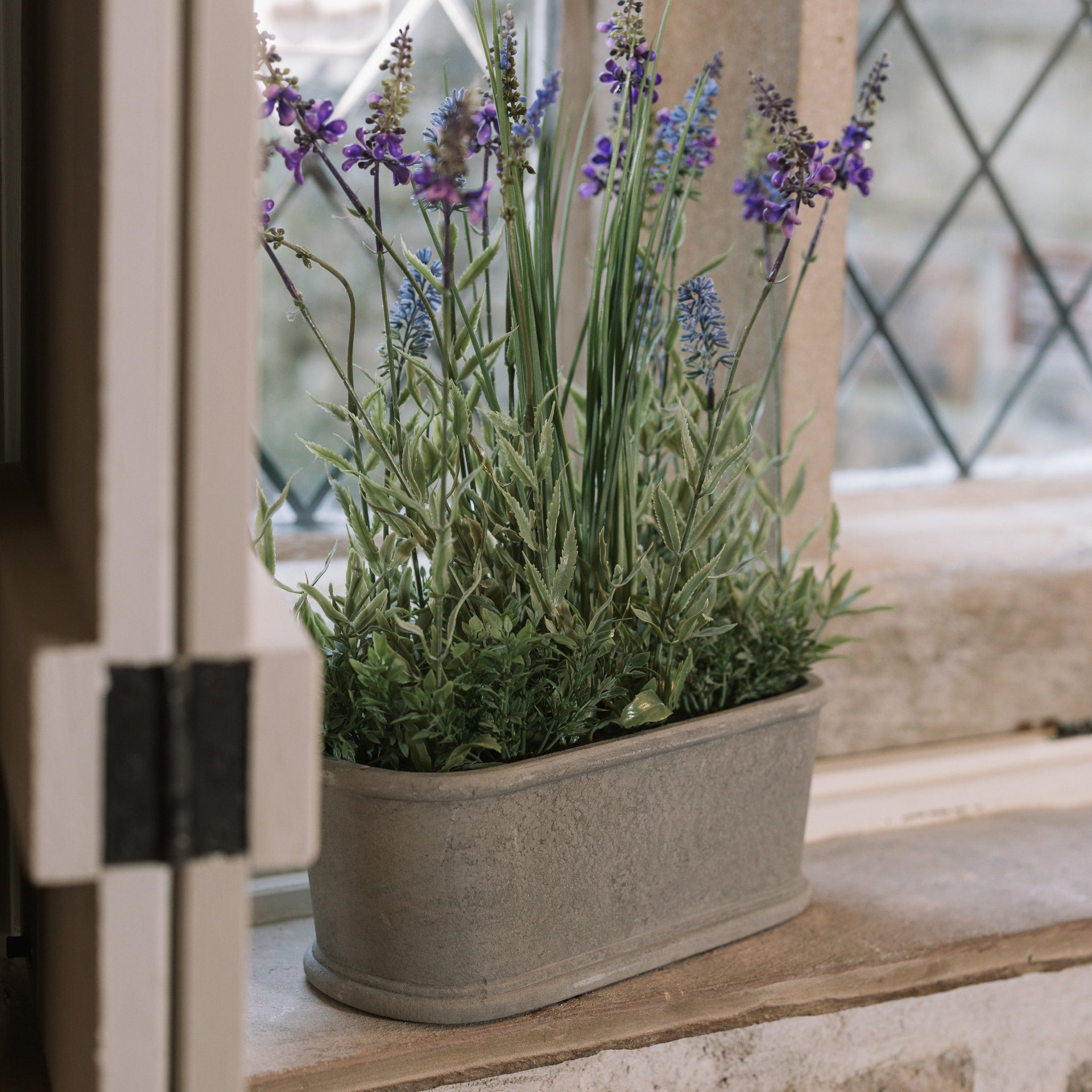 lavender plant indoor buy Faux Lavender Plant in pot – Silver Mushroom