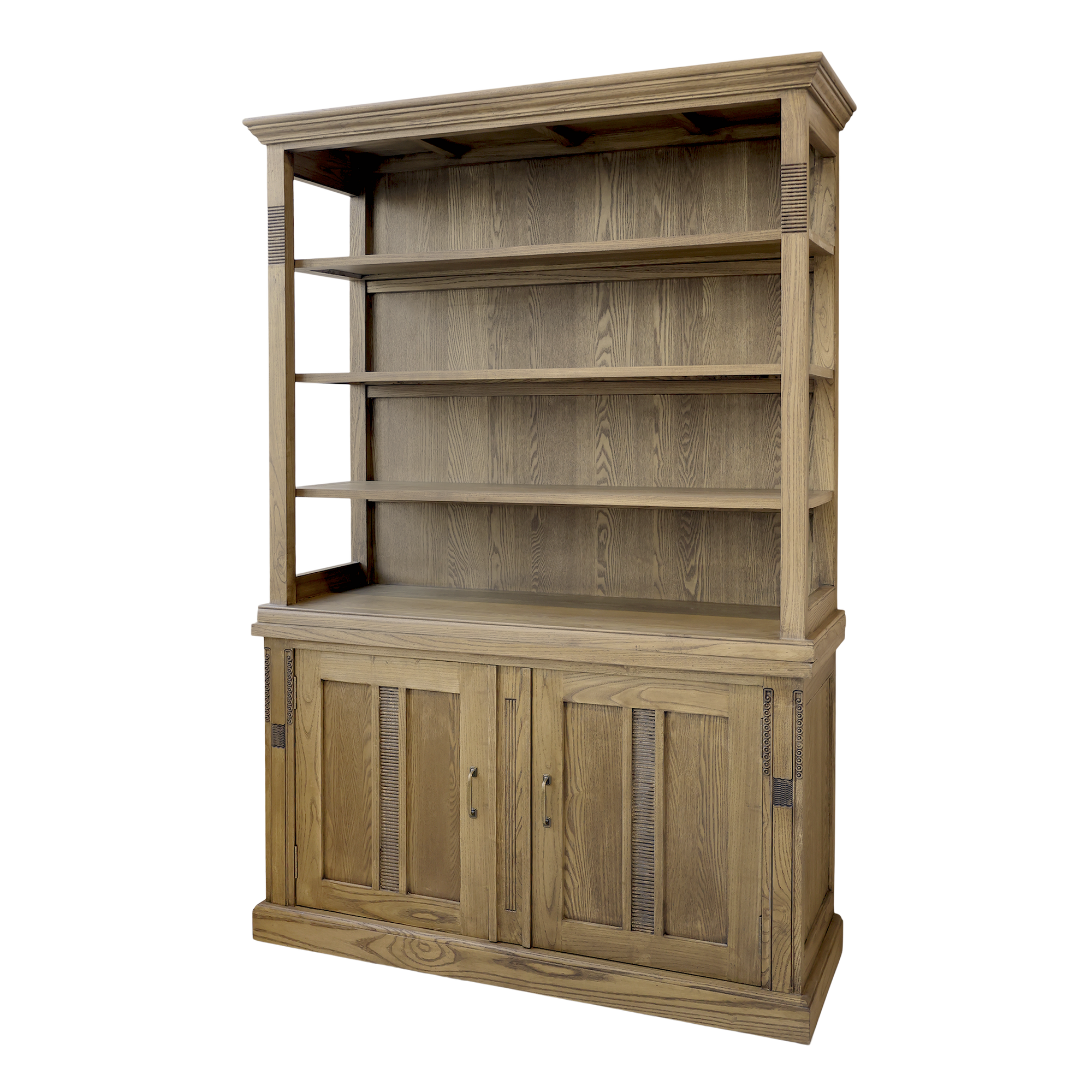 French Farmhouse Natural Shelving Unit