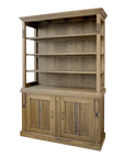 French Farmhouse Natural Shelving Unit
