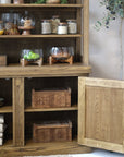 French Farmhouse Natural Shelving Unit