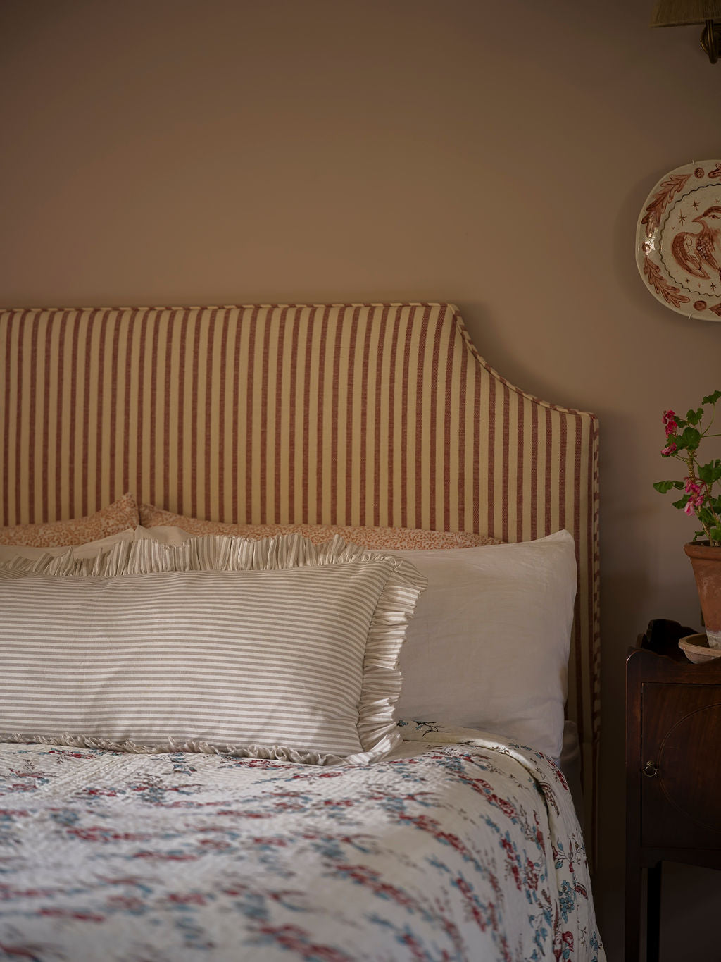 Linden Striped Cushion