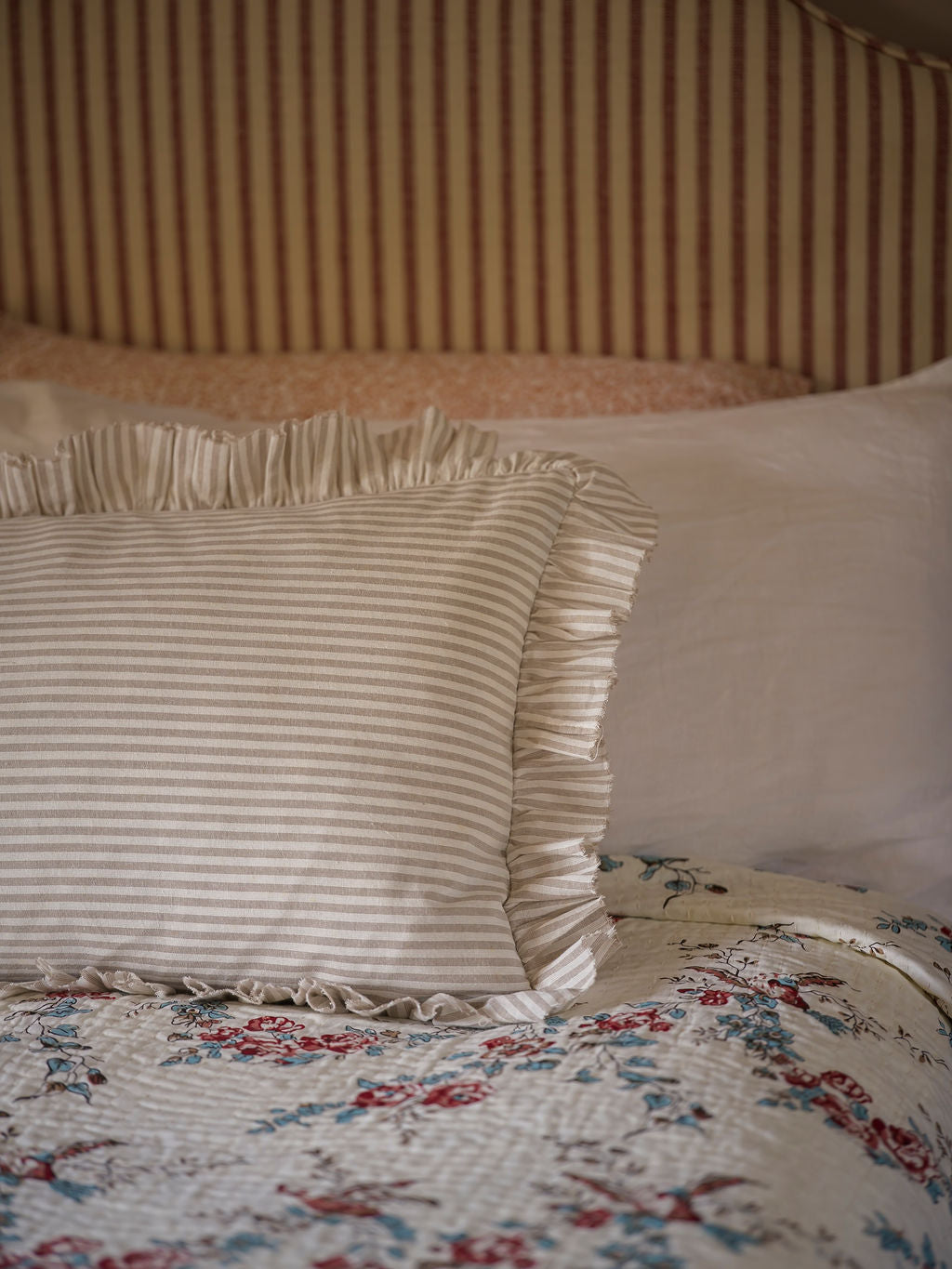 Linden Striped Cushion