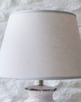 Ceramic Lamp Nico With Cream Shade