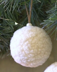 Albert Teddy Pom Pom Bauble