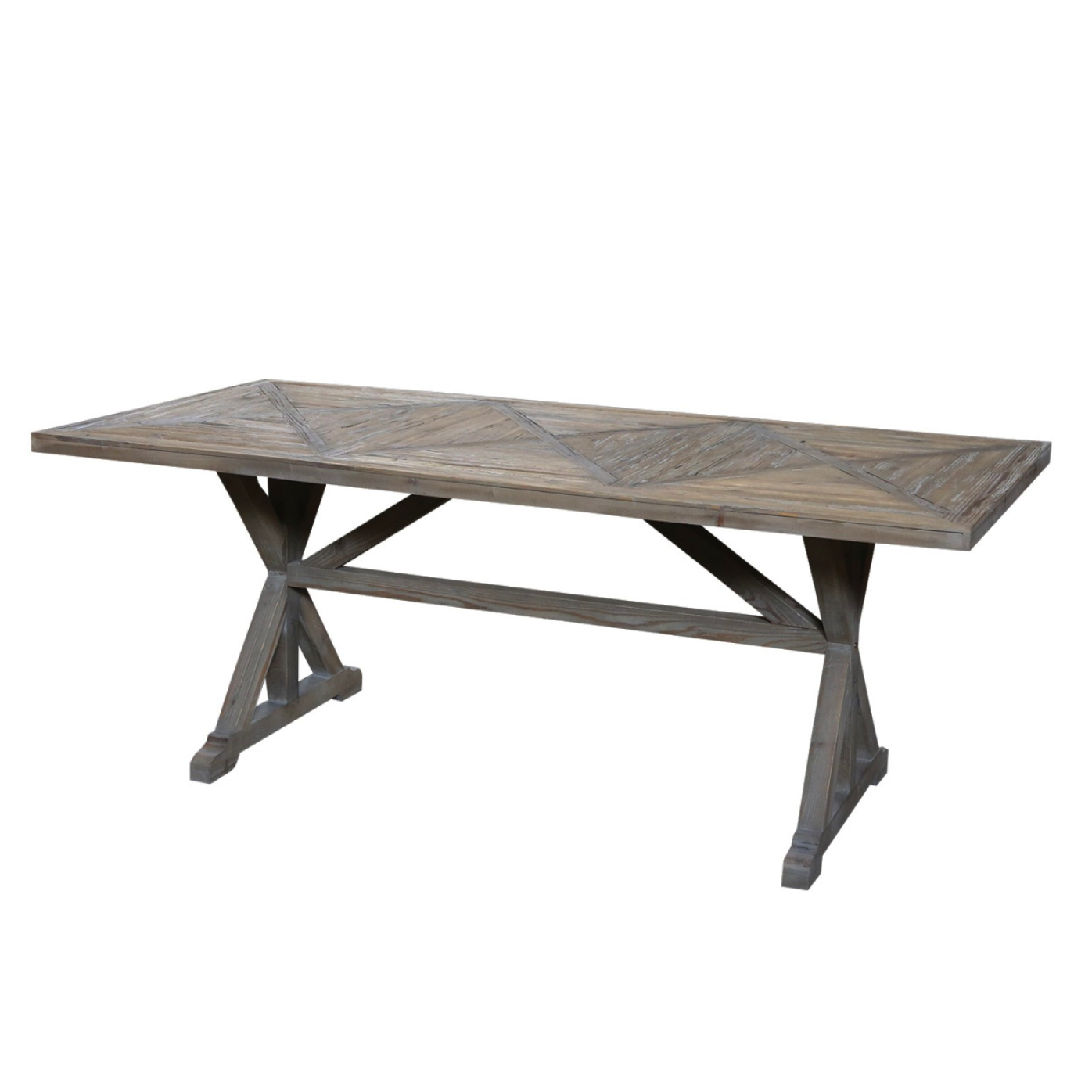 Reclaimed Wood Dining Table.