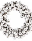 Wooden Napkin Ring with White Berries