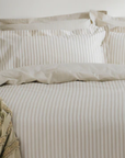 Olin Stripe 100% Cotton Duvet Cover Set