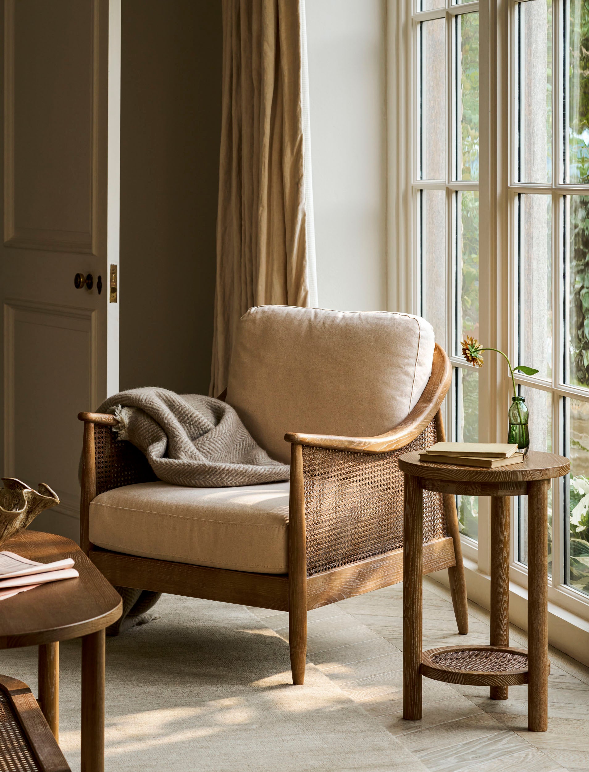 Willow Rattan Armchair