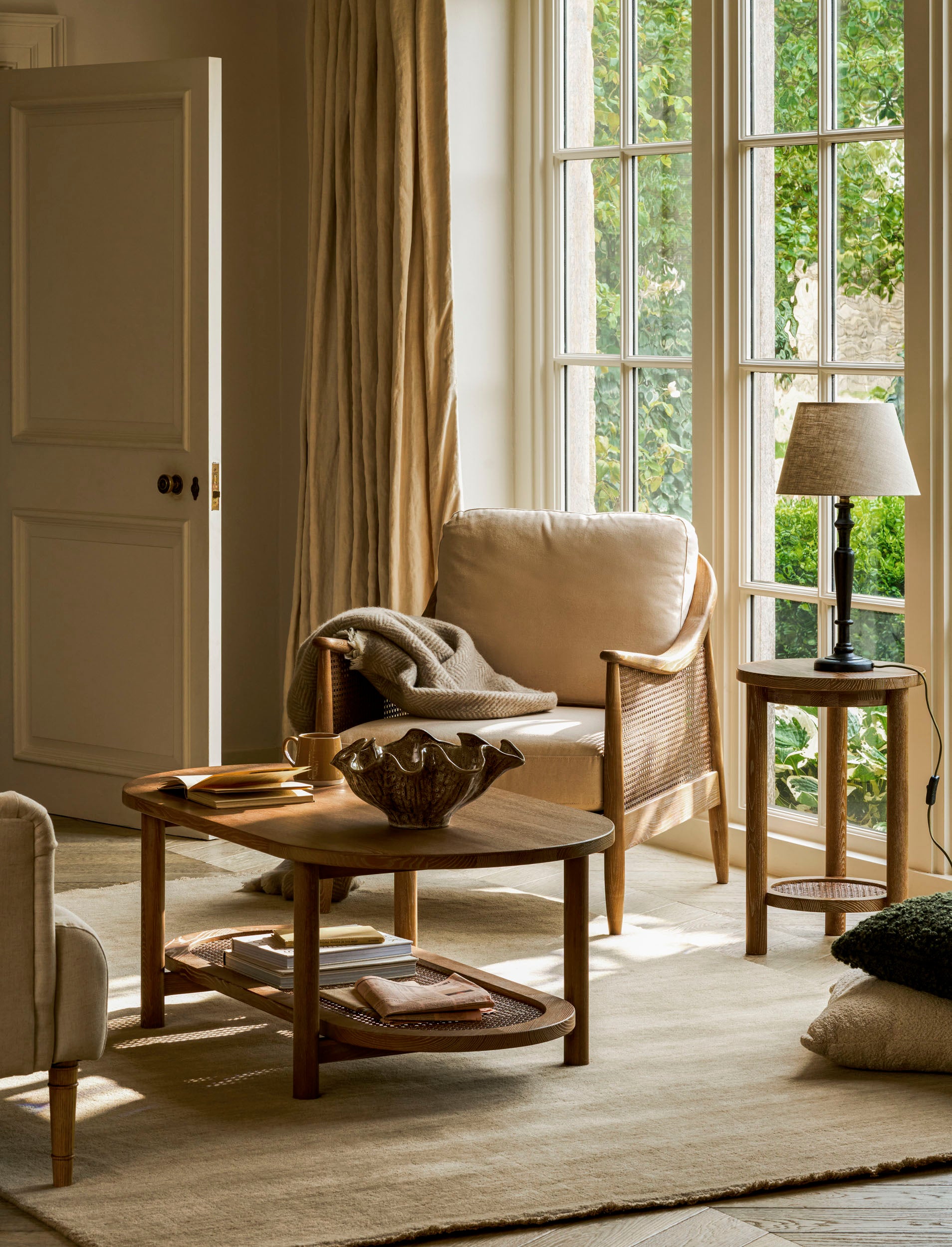 Willow Rattan Armchair