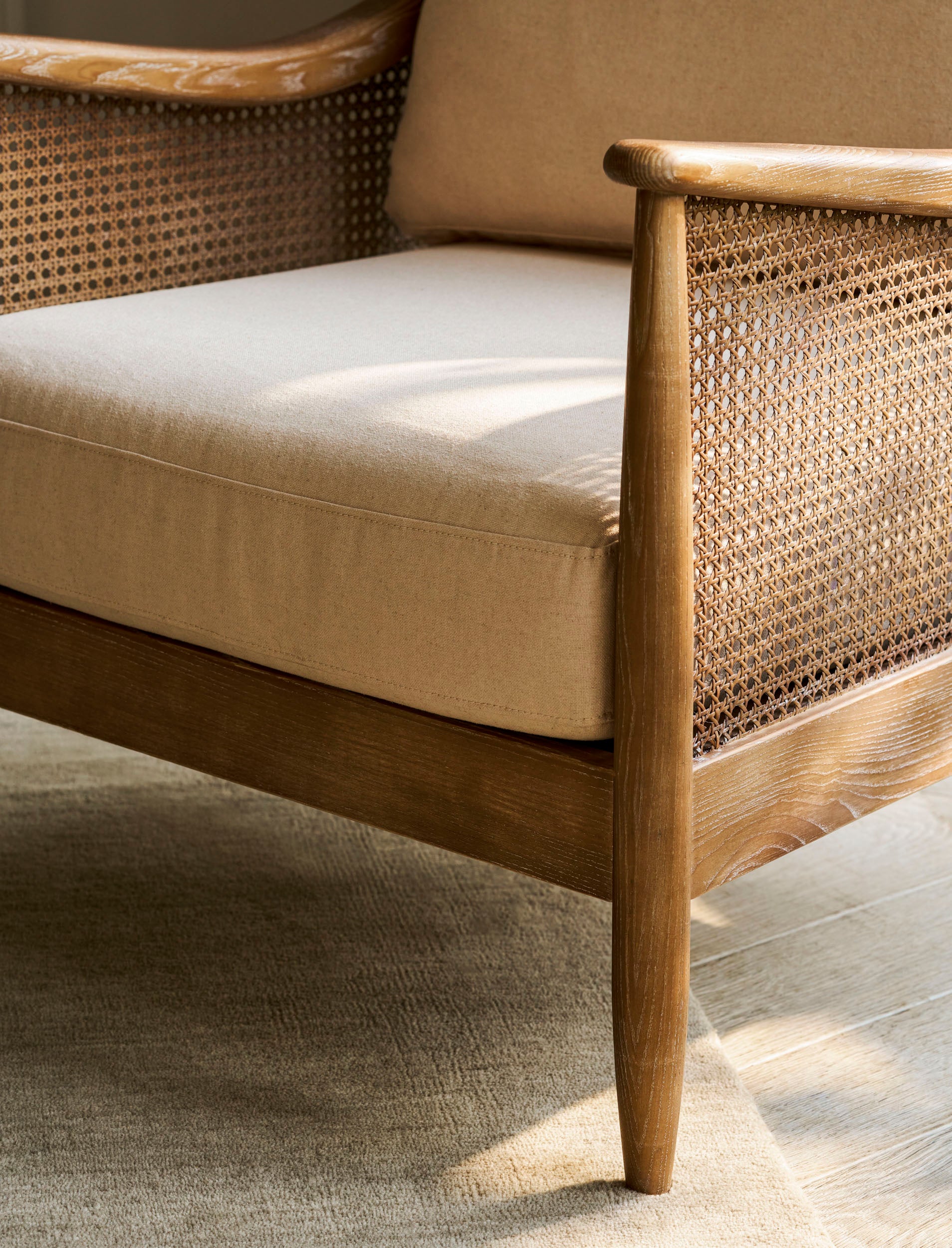 Willow Rattan Armchair