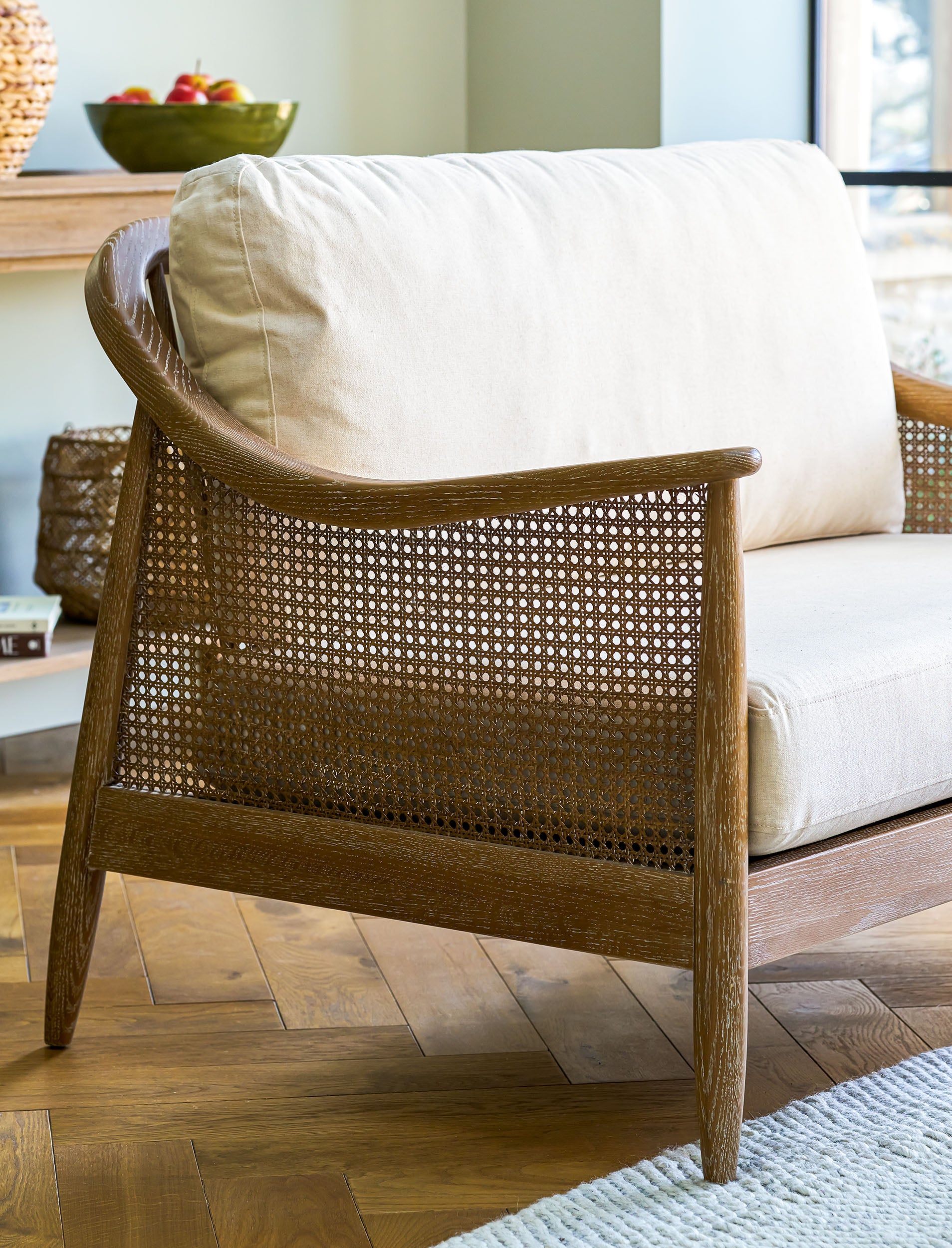 Willow Rattan 2 Seat Sofa