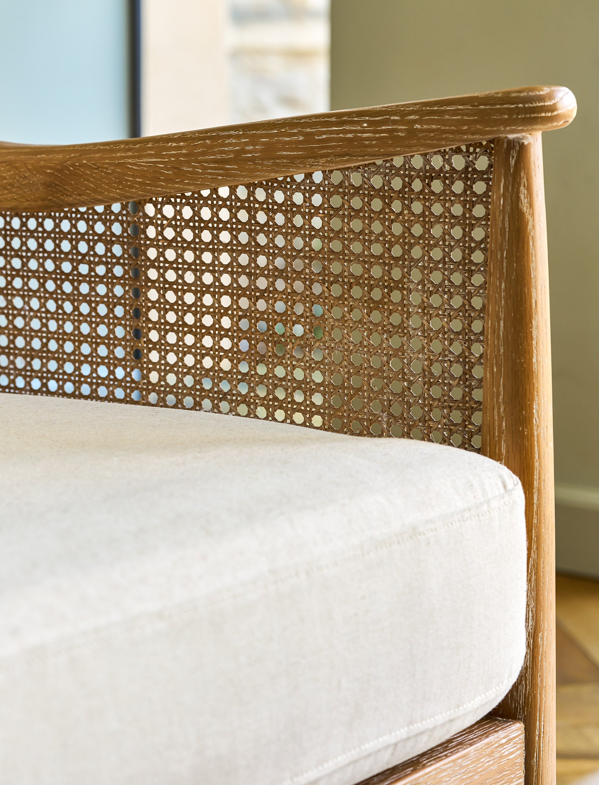 Willow Rattan 2 Seat Sofa