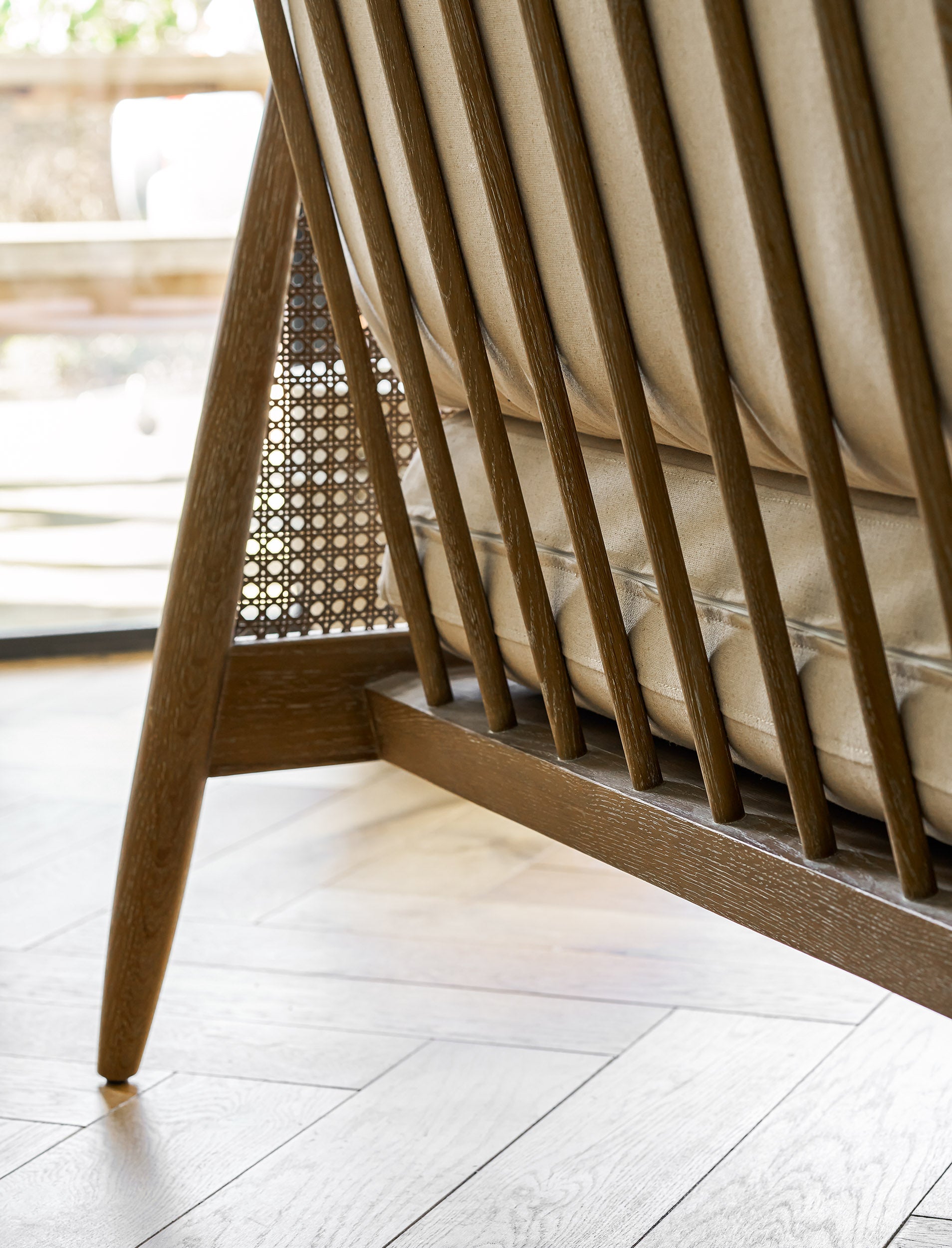 Willow Rattan 2 Seat Sofa