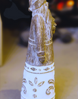 Rustic Wooden Santa Decoration