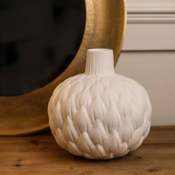 Lindform Relief Astrid Cream Vase 24cm