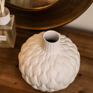 Lindform Relief Astrid Cream Vase 24cm
