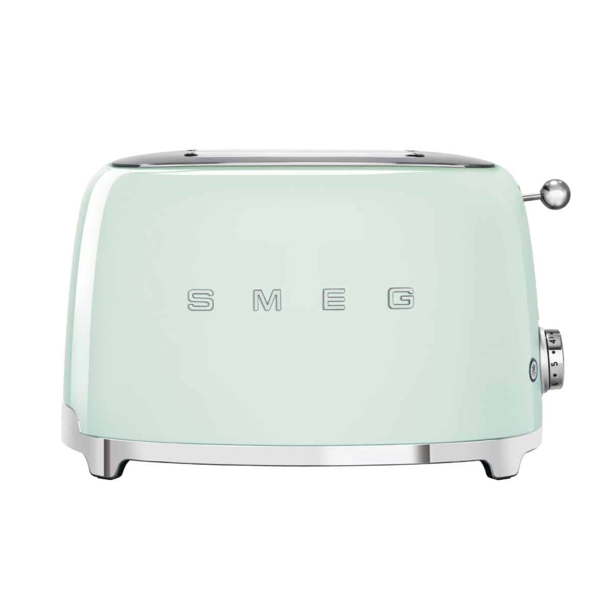 2-Slice Pastel Lime Green Toaster 6 Toasting Levels Reheat Defrosting Bagel NEW 