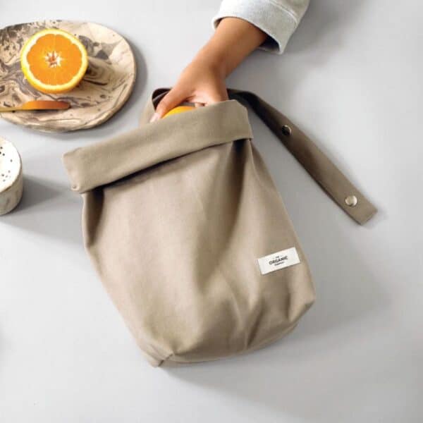 The Organic Company Stone Lunch Bag