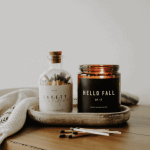 Hello Fall Soy Candle - Autumn Edit