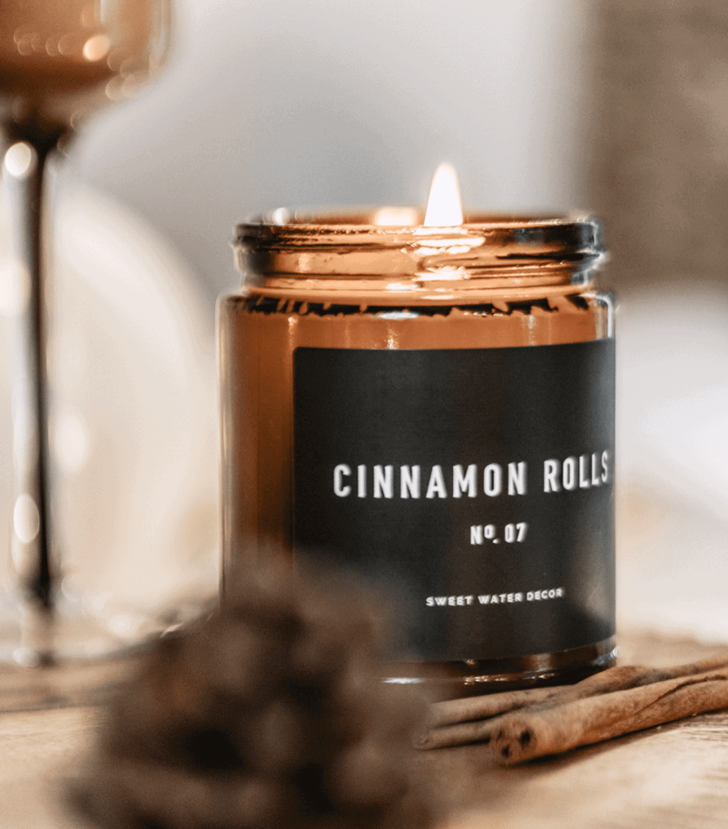 Cinnamon Rolls Soy Candle - Autumn Edit