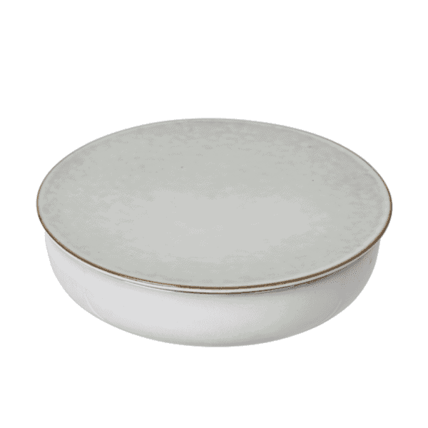 Broste Nordic Sand Bowl with Lid