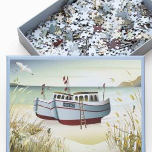 1000 Piece Jigsaw Puzzle - Fishing Boats