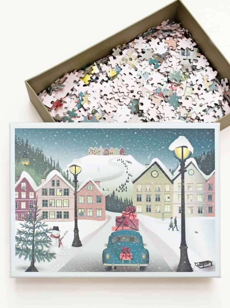1000 Piece Jigsaw Puzzle Let It Snow