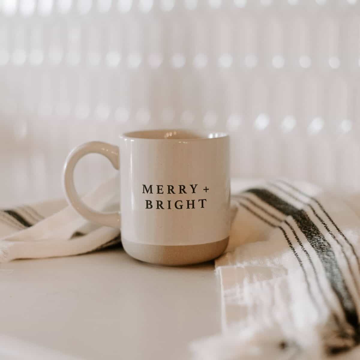 Merry + Bright Stoneware Mug