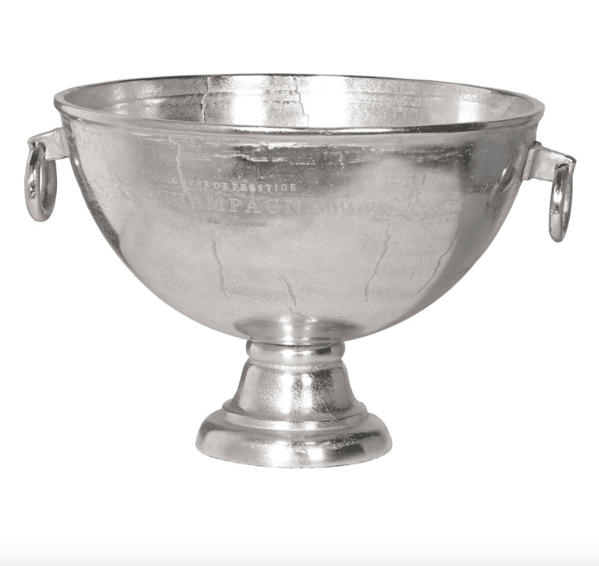 Silver Wine & Champagne Bucket With Handles