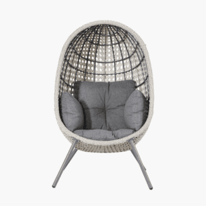 St Kitts Stone Grey Single Nest Garden Chair