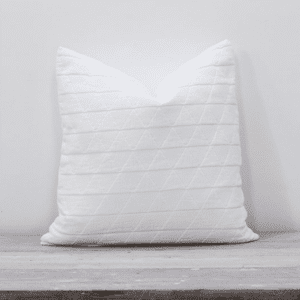 Stockholm White Cushion - 50 x 50cm