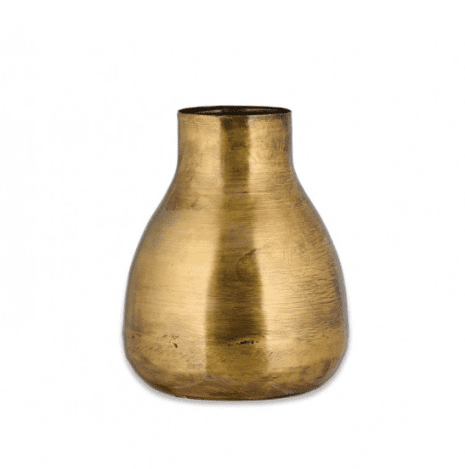 Nkuku Boro Iron Tapered Vase - Small
